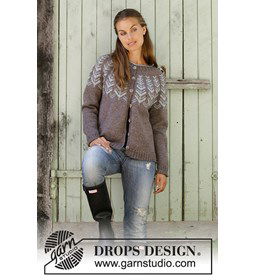 Vest gemaakt van Breinaalden zonder knop