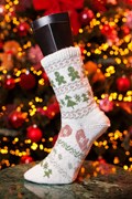 Met het haakpatroon Softy Christmas ....