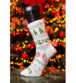 kerstsokken Softy Christmas gemaakt van Handwerk accesoires