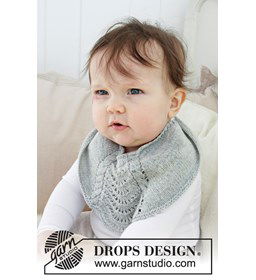 Slabbetje gemaakt van Drops Baby Merino