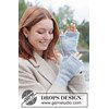 Katjes handschoenen Ice Bloom Wrist Warmers gemaakt van Drops Lima