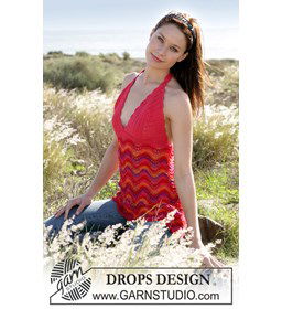 Top gemaakt van Drops Safran