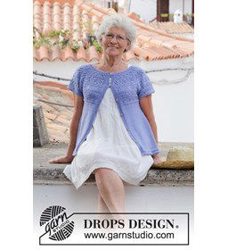 Vest gemaakt van Drops Baby Merino