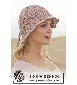 Hoed gemaakt van Drops Muskat