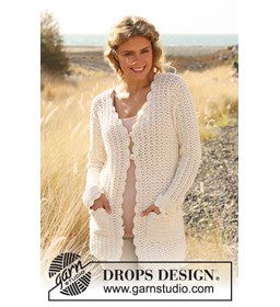 Vest gemaakt van knopen