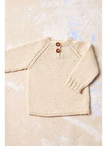 Babytruitje met raglanmouwen