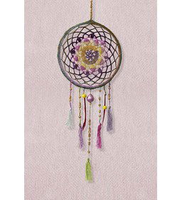 Dromenvanger gemaakt van Lang Yarns Mille colori baby