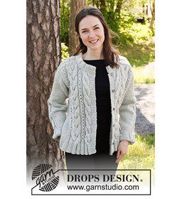 Damesvest gemaakt van Drops Alaska