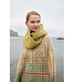 Colsjaal Shoreline gemaakt van Lang Yarns Wooladdicts Glamour