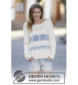 Trui gemaakt van Drops Cotton Merino