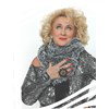 Straight Line furry sjaal gemaakt van Durable Velvet