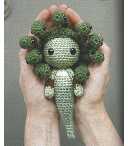 Haakpatroon fabelwezen Medusa