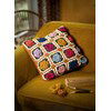 Kussen met vintage rozen