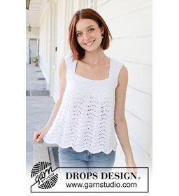 Seashell Waves Top gemaakt van Drops Muskat