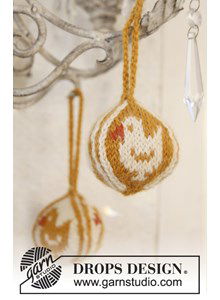 Gebreide bal voor Pasen van Karisma.