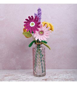 Fleurige Bloemen Haken gemaakt van Lijm gips klei