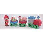 Haakpatroon Kerst trein