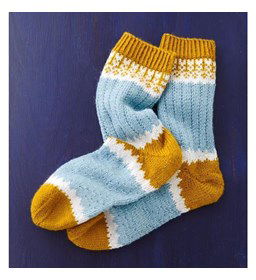 Sokken gemaakt van Lang Yarns Jawoll