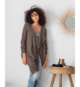 Dames Vest gemaakt van Phildar Phil Alpaga