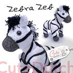 Haakpatroon Gehaakte zebra