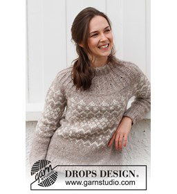 Damestrui gemaakt van Breinaalden zonder knop