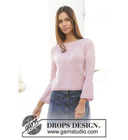 Trui voor dames gemaakt van Drops Alpaca