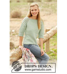 Trui gemaakt van Drops Muskat