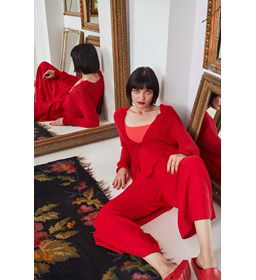 Damesvest met lage v-hals Stay Salty