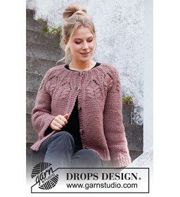 Damesvest gemaakt van Drops Air