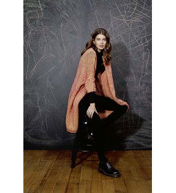 Damesvest gemaakt van Breinaalden