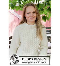 Ivory Coast Trui gemaakt van Drops Nepal