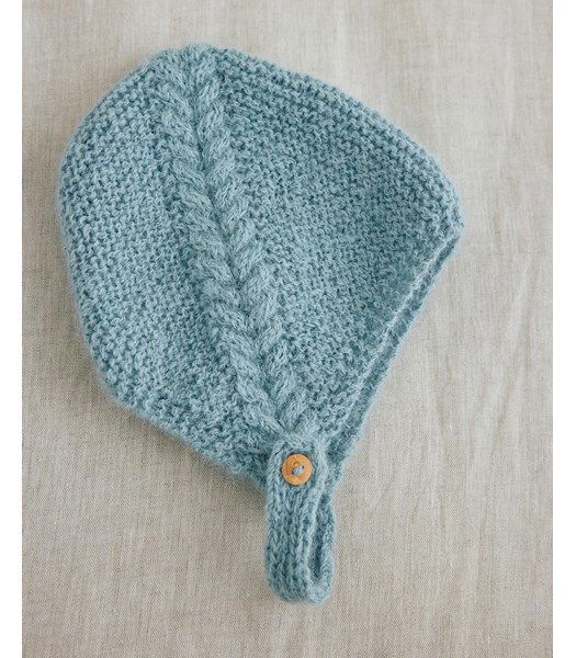 Breipatroon Babymutsje met halsbandje
