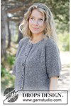 Breipatroon Emery Stone Cardigan van andere kant