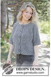 Breipatroon Emery Stone Cardigan van andere kant