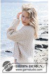 Breipatroon Winter Sketch Sweater van andere kant