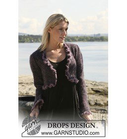 Bolero gemaakt van Drops Kid Silk