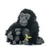 Knuffel gorilla met jong
