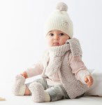 Breipatroon Muts voor baby