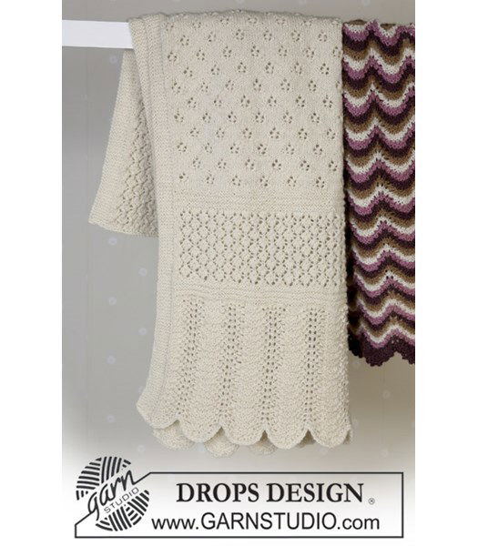 Breipatroon Babydeken Teint de Neige