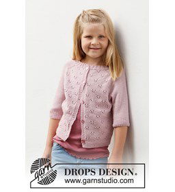 Kindervest met korte mouwen gemaakt van knopen