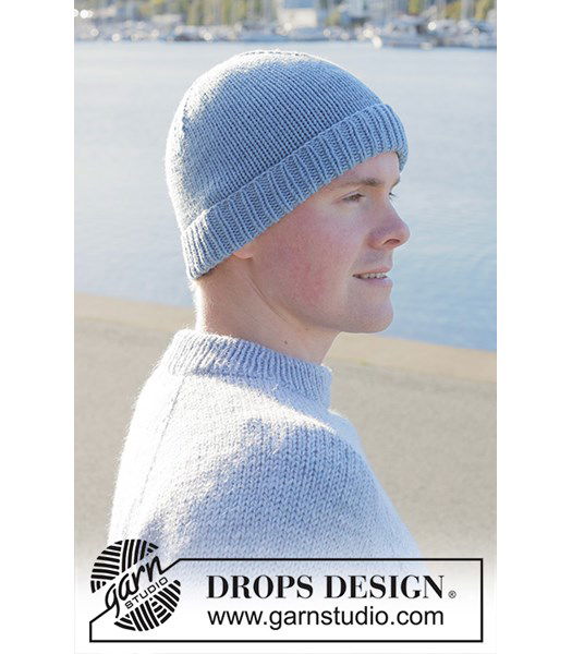 Breipatroon Blue Frost Hat