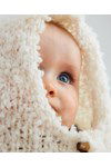 Breipatroon Baby bivakmuts van andere kant