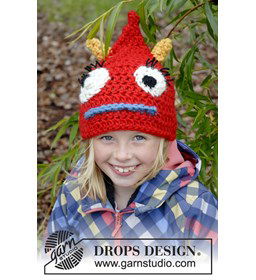 Monster muts  gemaakt van Drops Snow - Eskimo