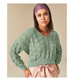 Trui Alicia gemaakt van Phildar Phil Ocean