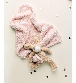 baby deken met knuffel Zazu gemaakt van Handwerk accesoires