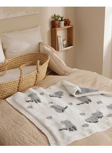 Babydeken met poesjes