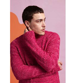 Herentrui met raglanmouwen