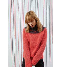 Damestrui gemaakt van Lang Yarns Mohair Luxe