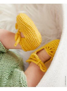 Babyschoentjes met koordsluiting