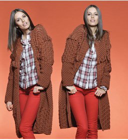 Vest met franjes